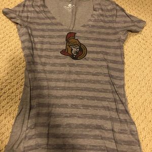 Levelwear striped Sens shirt